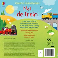 Usborne Geluidenboek - Met de Trein 2+ | Speel je Wijs