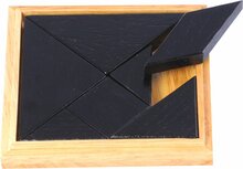 Longfield - Tangram Hout in doosje | Speel je Wijs