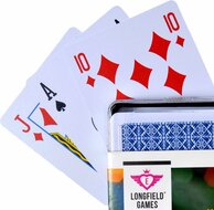 Longfield Games-Klassieke speelkaarten (100% plastic)