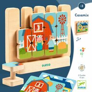 Djeco Educatief Houten Spel - Casamix 3+ | Speel je Wijs
