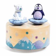 Djeco Houten Muziekdoosje &#039;Ice Park Melody&#039; | Speel je Wijs