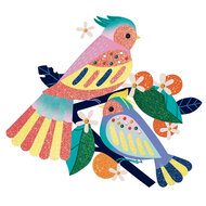 Djeco - Knutselset Glitterschilderij Paradisio | Speel je Wijs