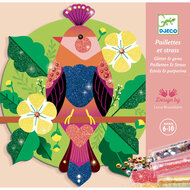 Djeco - Knutselset Glitterschilderij Paradisio | Speel je Wijs