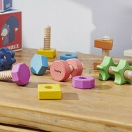 TickiT Regenboog houten Moeren en Bouten | Speel je Wijs