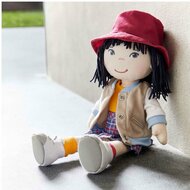 Haba stoffen pop Yuki - 30 cm | Speel je Wijs