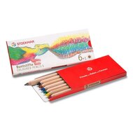 Stockmar Kleurpotloden DRIEKANT assortiment 6+1 stuks | Speel je Wijs
