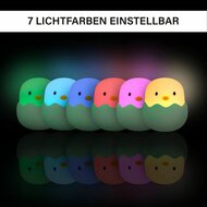 Megalight Nachtlampje - Baby egg - Blauw  | Speel je Wijs