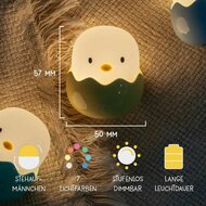 Megalight Nachtlampje - Baby egg - Megalight Nachtlampje - Baby egg - Groen  | Speel je Wijs | Speel je Wijs