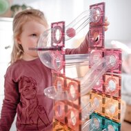 Connetix Pastel-Ball-Run-Pack-102-pc  &ndash; Knikkerbaan  | Speel je Wijs