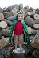 Great Pretenders Omkeercape - Dragon and Knight Cape 5-6 jaar | Speel je Wijs