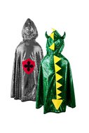 Great Pretenders Omkeercape - Dragon and Knight Cape 5-6 jaar | Speel je Wijs