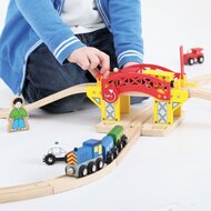 Bigjigs Rail - Lifting Bridge / Ophaalbrug | Speel je Wijs