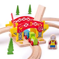 Bigjigs Rail - Lifting Bridge / Ophaalbrug | Speel je Wijs