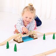 Bigjigs Rail - Klik Klak Brug / Clickety Clack Brug