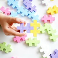 Plus Plus - BIG Plus - Tube Pastel Colormix 1+ | Speel je Wijs