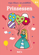 Ballon Mijn kleur- en prikblok - Prinsessen 4+ | Speel je Wijs