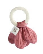 Tikiri Safari Bijtring met Knisper - Roze knoop | Speel je Wijs