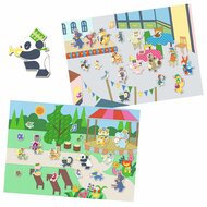 Djeco Creatief met Stickers Fanfare 3-6 jaar| Speel je Wijs