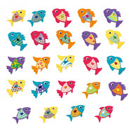 Djeco Creatief met Stickers - Ik hou van Vissen 3-6 Jaar | Speel je Wijs