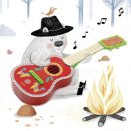 Djeco Ukulele Gitaar Animambo | Speel je Wijs