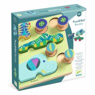 Djeco Houten Puzzel Puzz & Roll Bariolo | Speel je Wijs