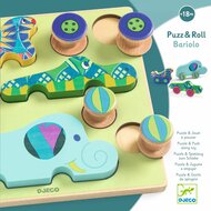 Djeco Houten Puzzel Puzz & Roll Bariolo | Speel je Wijs