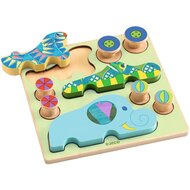 Djeco Houten Puzzel Puzz & Roll Bariolo | Speel je Wijs