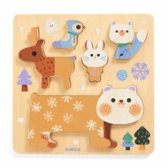 Djeco Houten Puzzel WoodyStack | Speel je Wijs