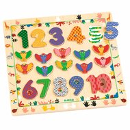 Djeco Puzzel Cijfers 1-10 | Speel je Wijs