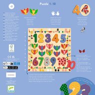 Djeco Puzzel Cijfers 1-10 | Speel je Wijs