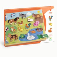 Djeco Houten Puzzel Boerderijleven | Speel je Wijs