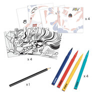 Djeco Inspired By Roy Lichtenstein - Superheroes 7+ | Speel je Wijs