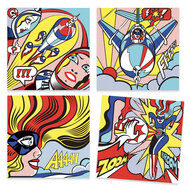 Djeco Inspired By Roy Lichtenstein - Superheroes 7+ | Speel je Wijs