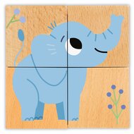 Djeco Houten Blokpuzzel Wild & Co | Speel je Wijs