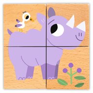 Djeco Houten Blokpuzzel Wild & Co | Speel je Wijs