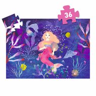 Djeco Silhouet Puzzel - Ella the Mermaid 4+ | Speel je Wijs