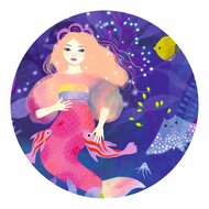 Djeco Silhouet Puzzel - Ella the Mermaid 4+ | Speel je Wijs