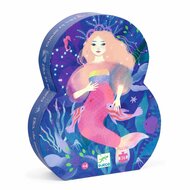 Djeco Silhouet Puzzel - Ella the Mermaid 4+ | Speel je Wijs