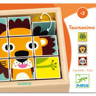 Djeco Houten Blokpuzzel Tournanimo | Speel je Wijs