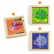 Djeco Houten Blokpuzzel Tournibist | Speel je Wijs