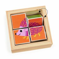 Djeco Houten Blokpuzzel Tournibist | Speel je Wijs