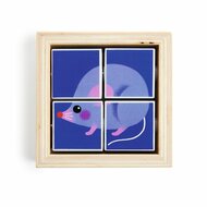 Djeco Houten Blokpuzzel Tournibist | Speel je Wijs
