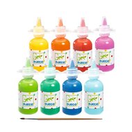 Djeco Plakaatverf 8 kleuren in Flesjes 3-6 jaar | Speel je Wijs