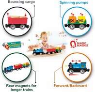 Hape-Goederentrein op batterij | Speel je Wijs