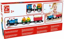 Hape-Goederentrein op batterij | Speel je Wijs