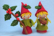 Atelier Pippilotta Twee Kleine kaboutertjes - Kerst | Speel je Wijs