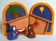 Atelier Pippilotta - Kersticoon / Kerststal | Speel je Wijs