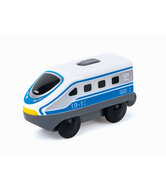 Hape Battery Powered Intercity Loco Blue | Speel je Wijs