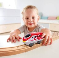 Hape Battery Powered Intercity Loco - Red | Speel je Wijs