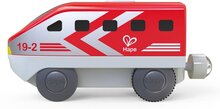 Hape Battery Powered Intercity Loco - Red | Speel je Wijs
